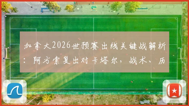 加拿大2026世预赛出线关键战解析：阿方索复出对卡塔尔，战术、历史战绩与出线形势深度指南